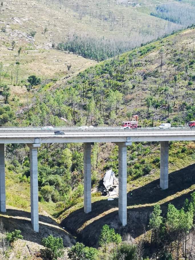 Jornal do Fundão - Acidente na A23 provocou morte ao condutor
